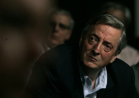 Néstor Kirchner overleed aan een hartaanval