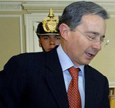 President Uribe heeft Mexicaanse griep