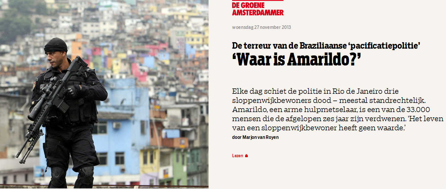 'Waar is Amarildo?'